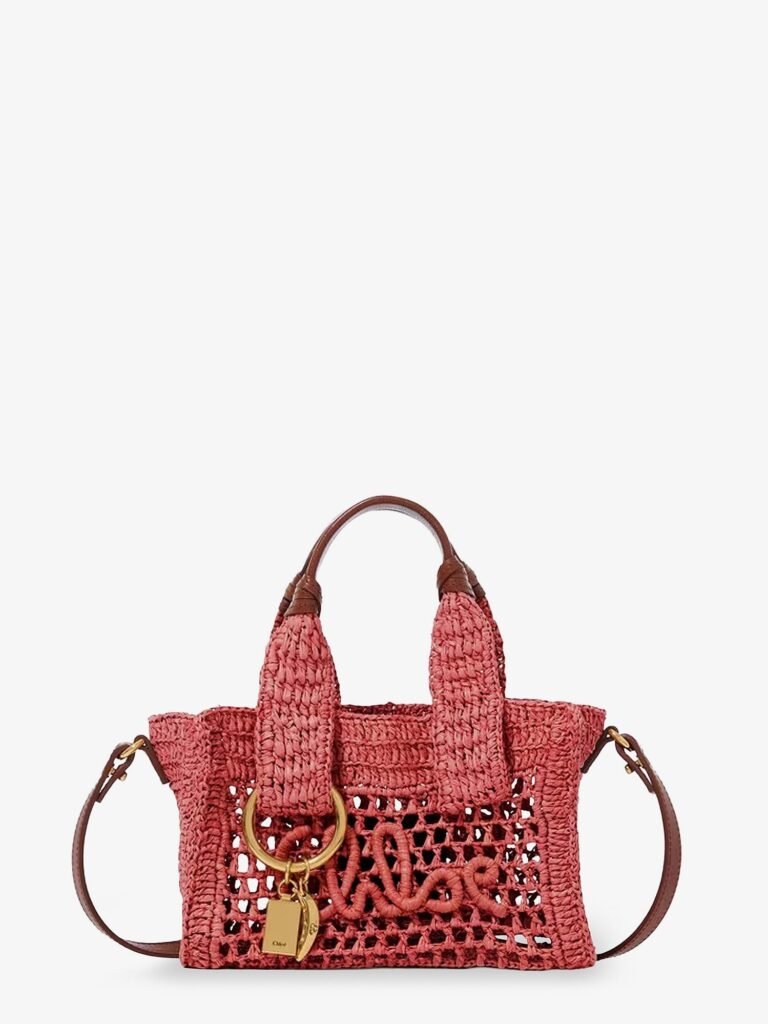 Summer Banana Raffia crossbody bag