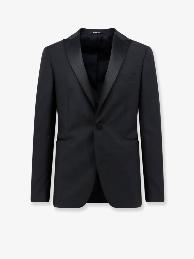 Tuxedo virgin wool blazer