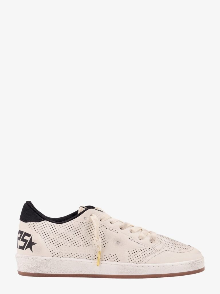 HF Ball Star perforated leather sneakers