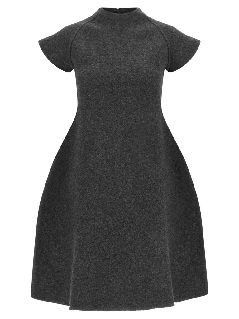 Virgin wool dress