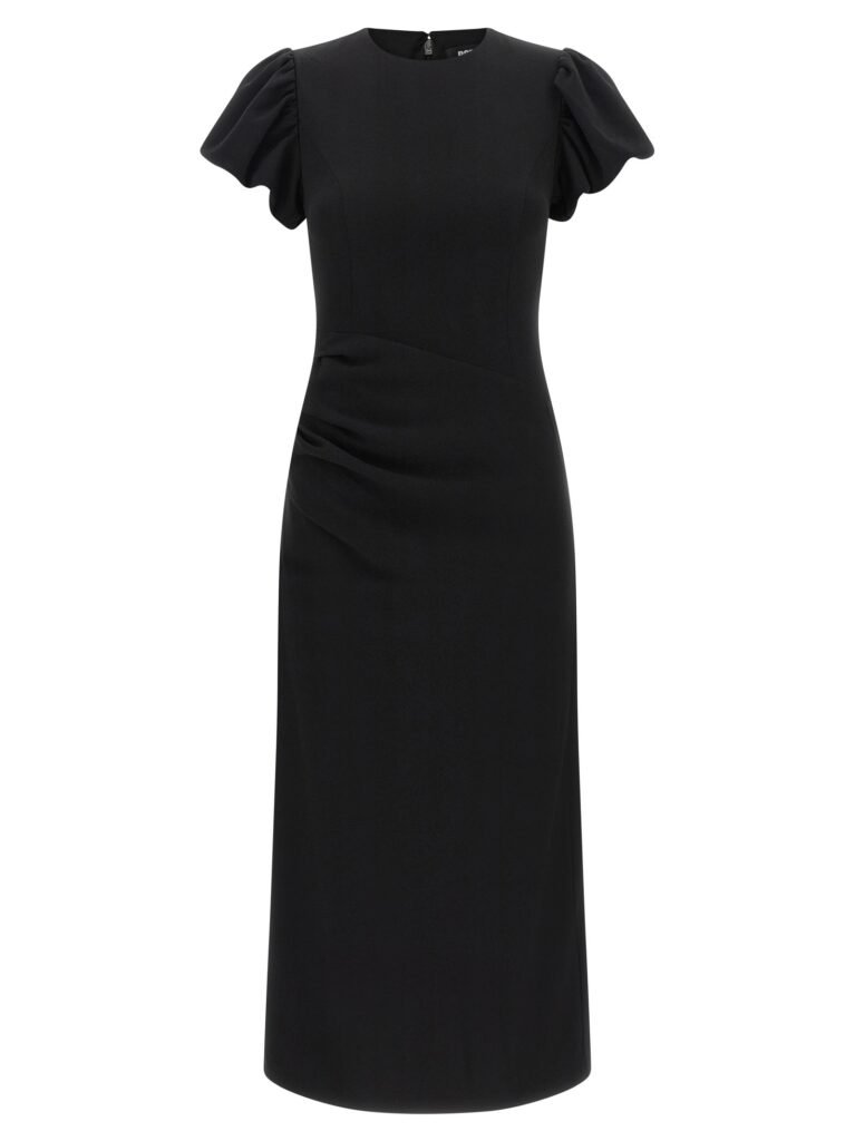 Puff sleeve dress