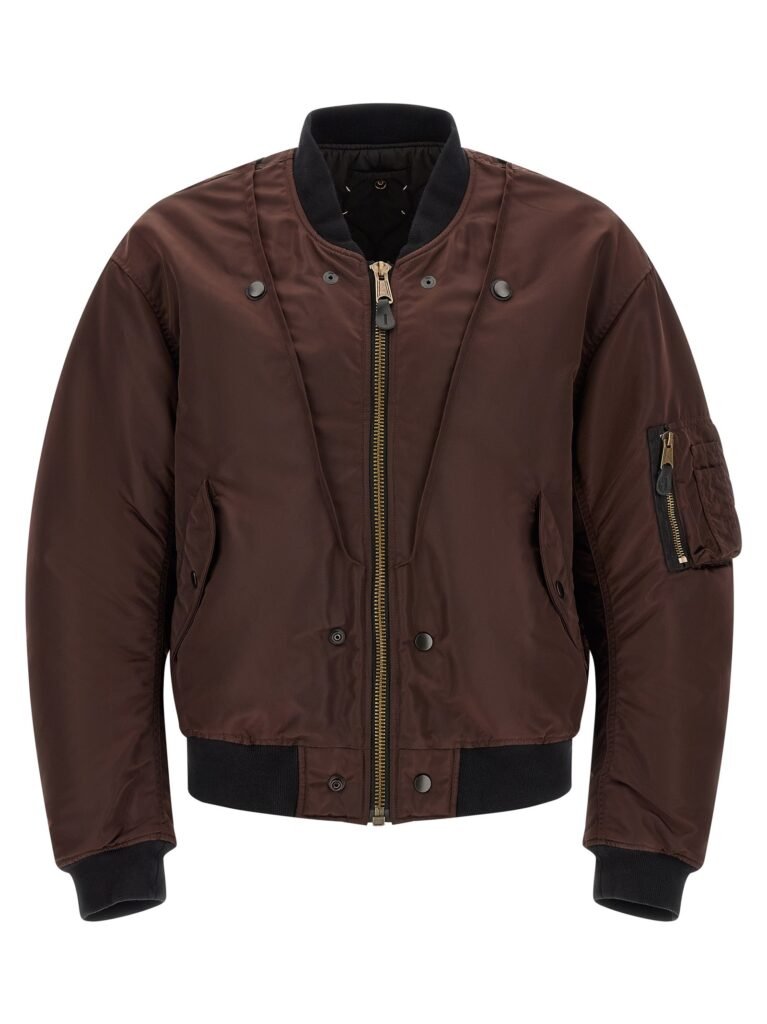 Reversible bomber jacket
