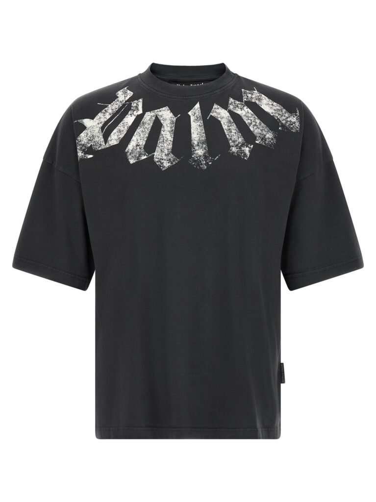 Craquel gothic print t-shirt