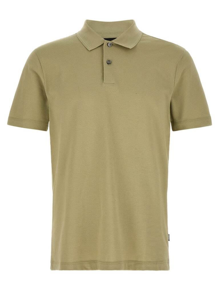 Honeycomb polo shirt