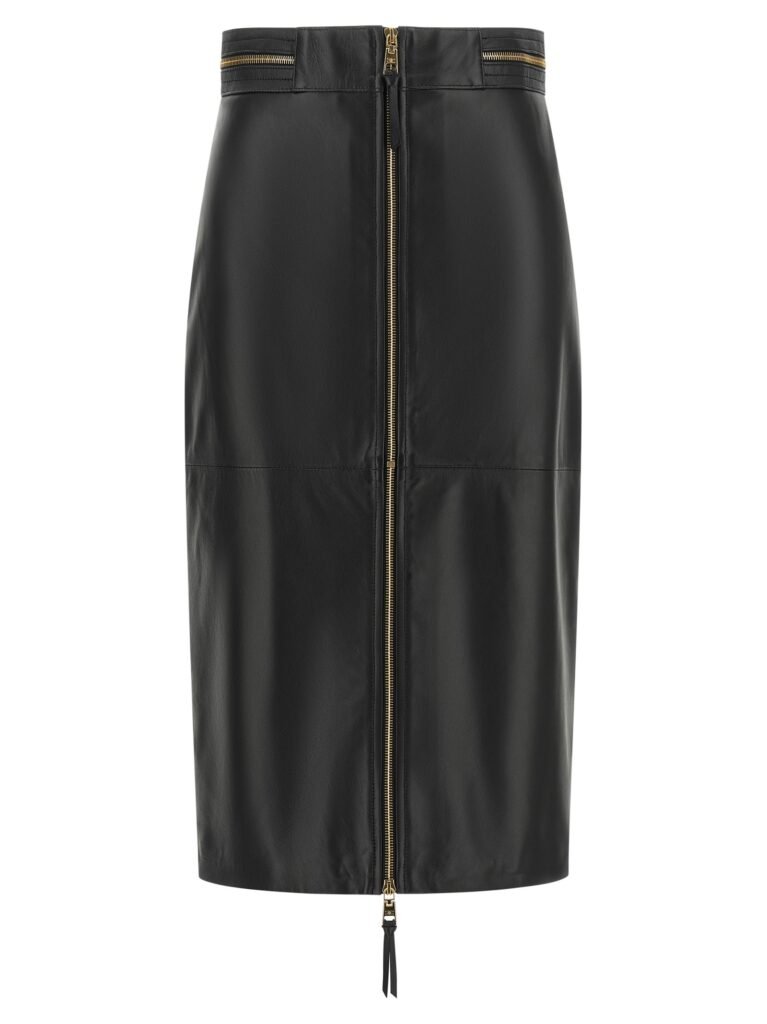 Leather skirt