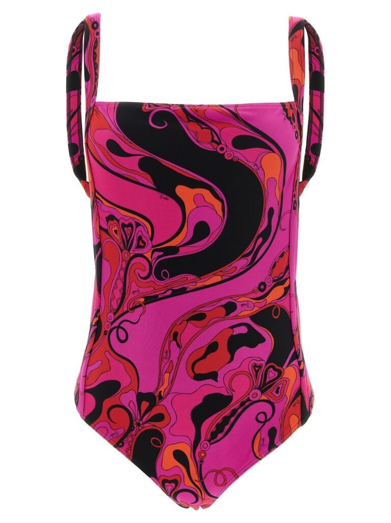 Orchidee' one-piece swimsuit