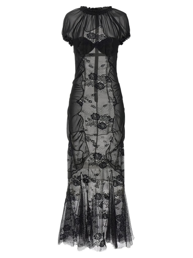 Lace tulle dress