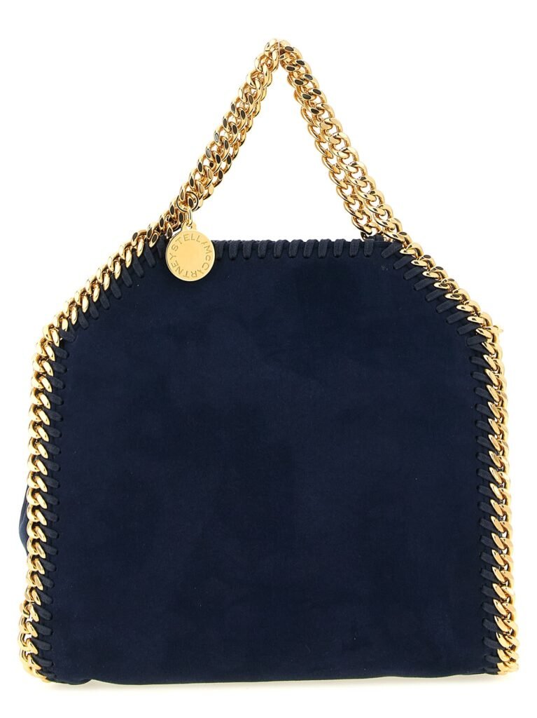Falabella mini' suede shoulder bag