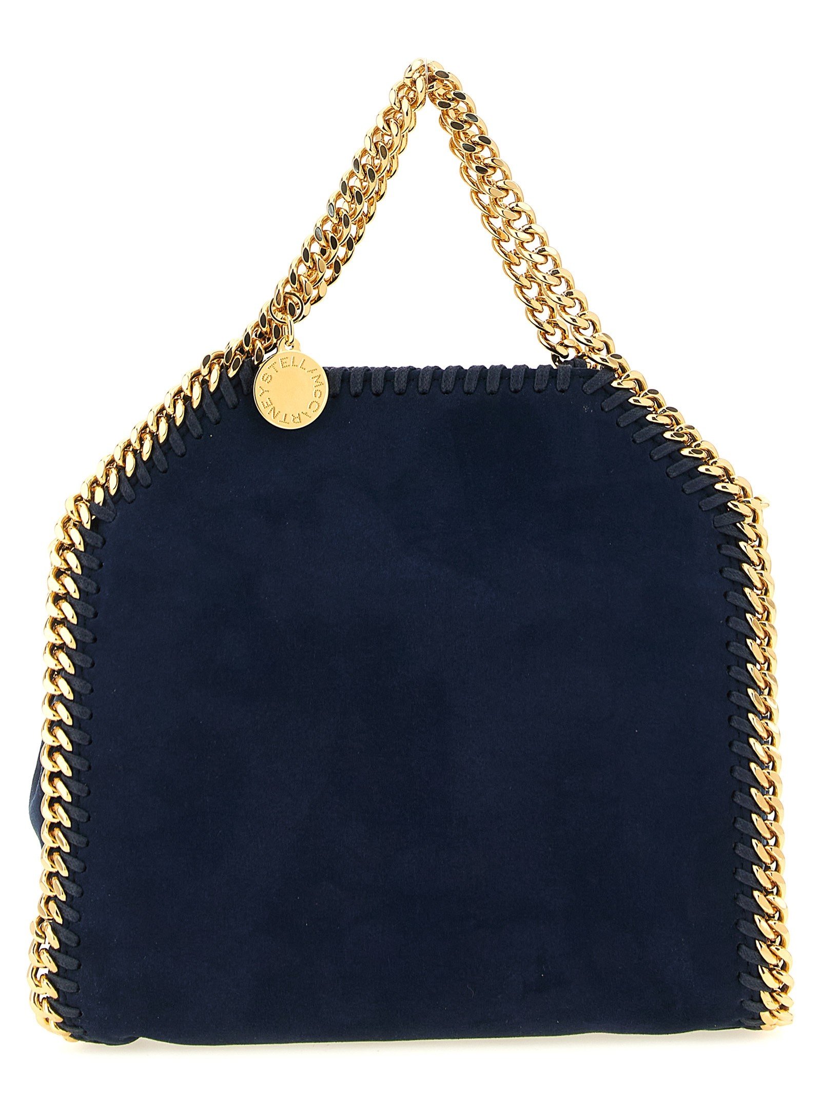 Falabella mini' suede shoulder bag