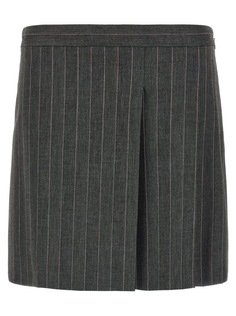 Pinstripe skirt
