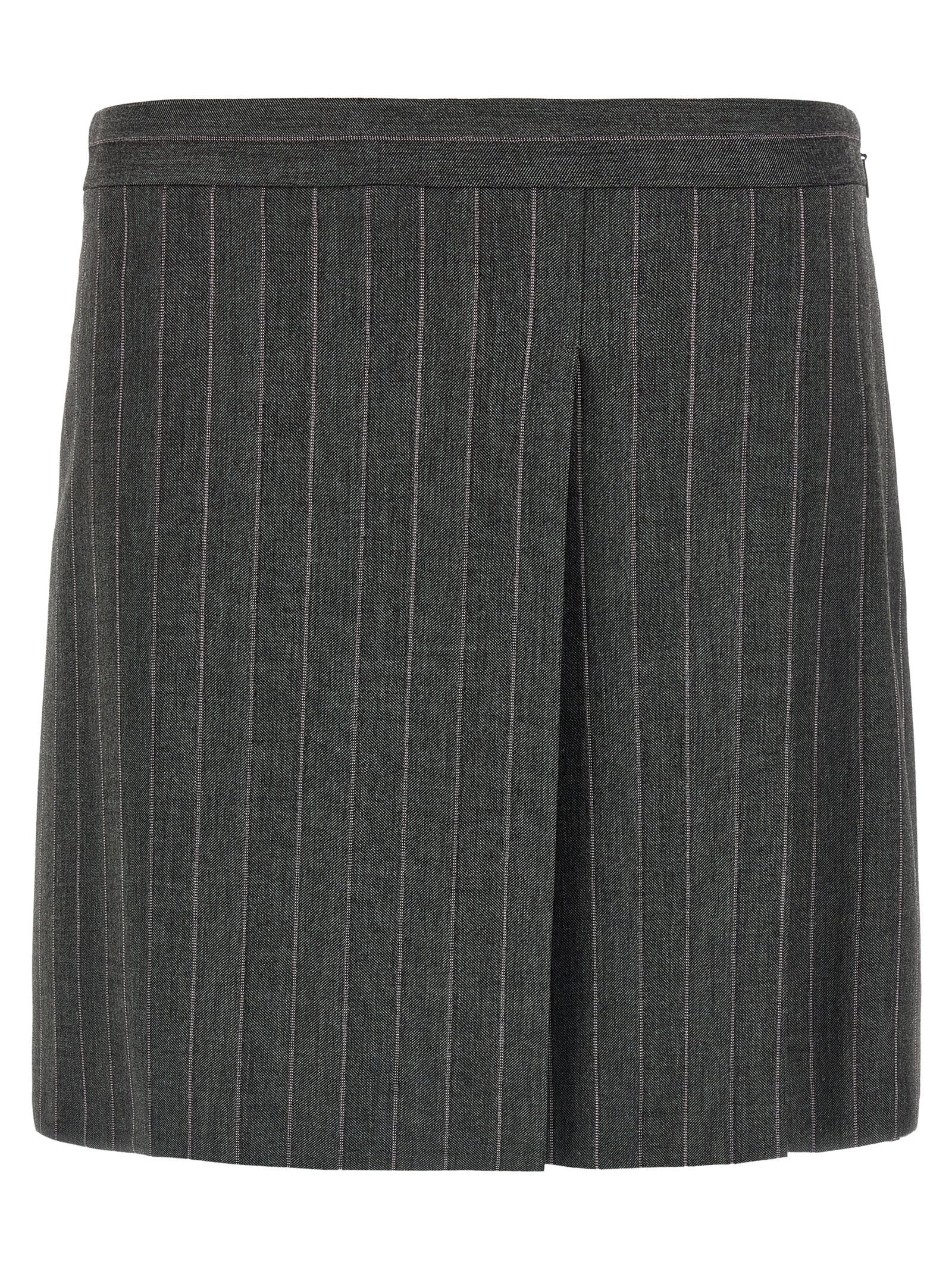 Pinstripe skirt