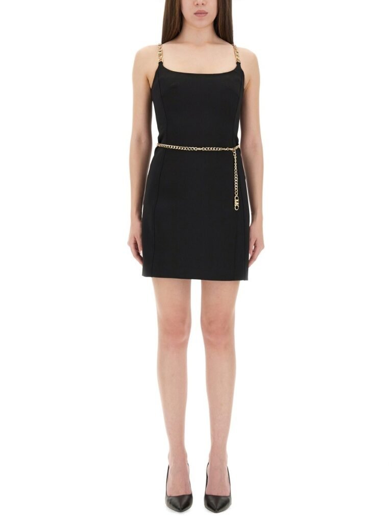 BUSTIER MINIDRESS WITH BELT