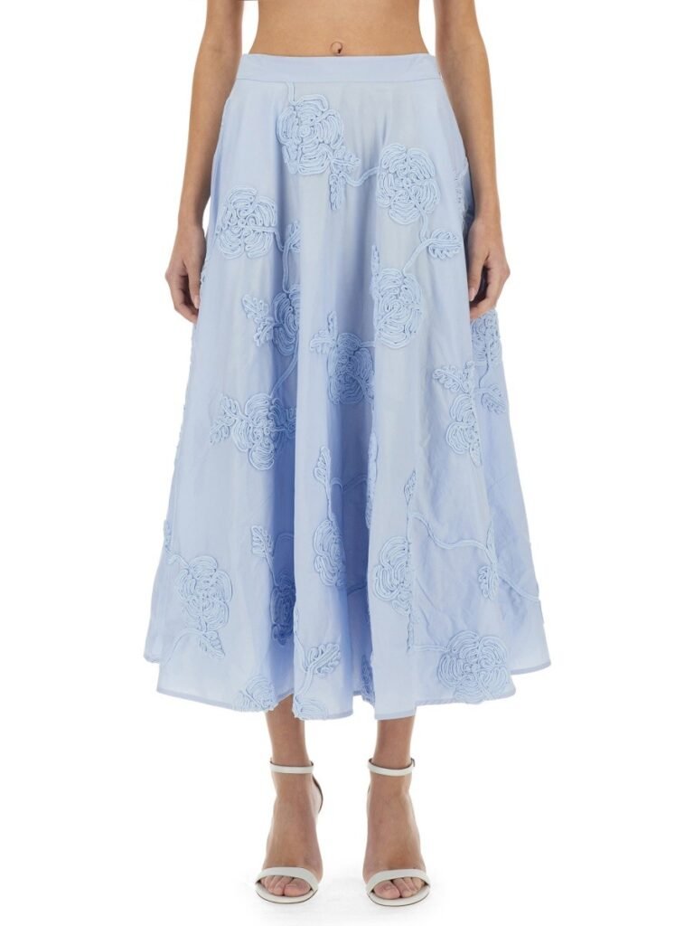 FLORAL MAXI SKIRT