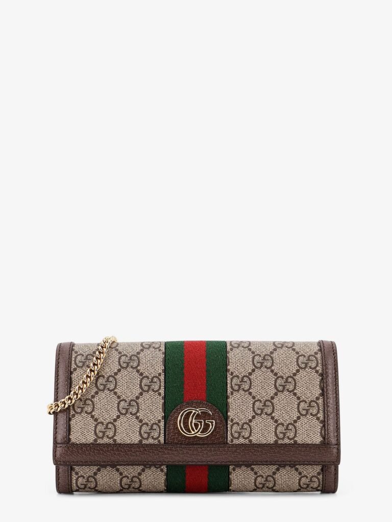 Ophidia GG Supreme Fabric and leather crossbody bag
