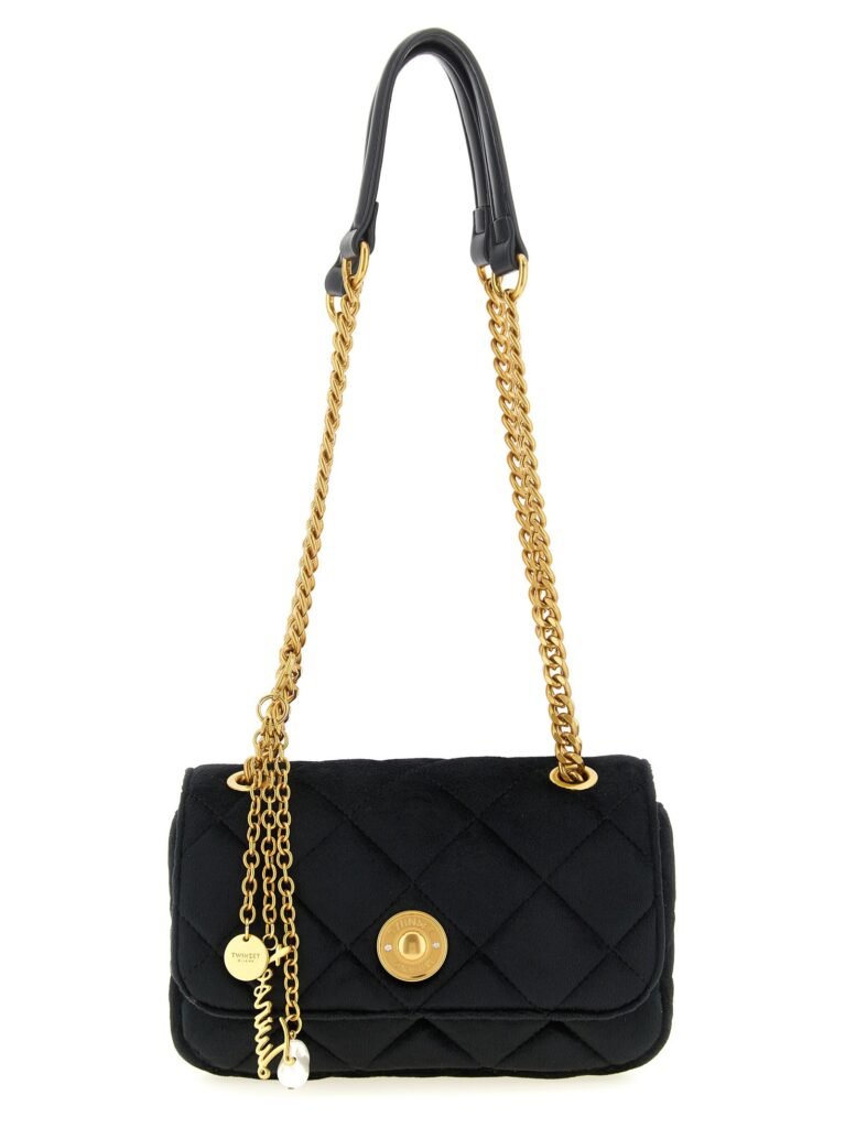 Shaved velvet shoulder strap