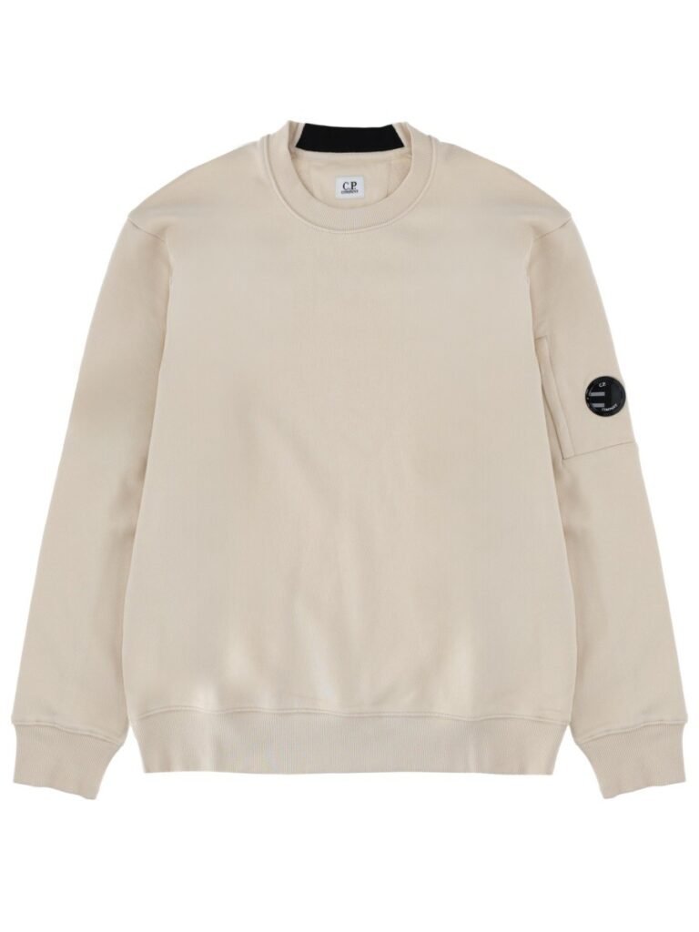 SWEATSHIRT WITH LOGO PATCH