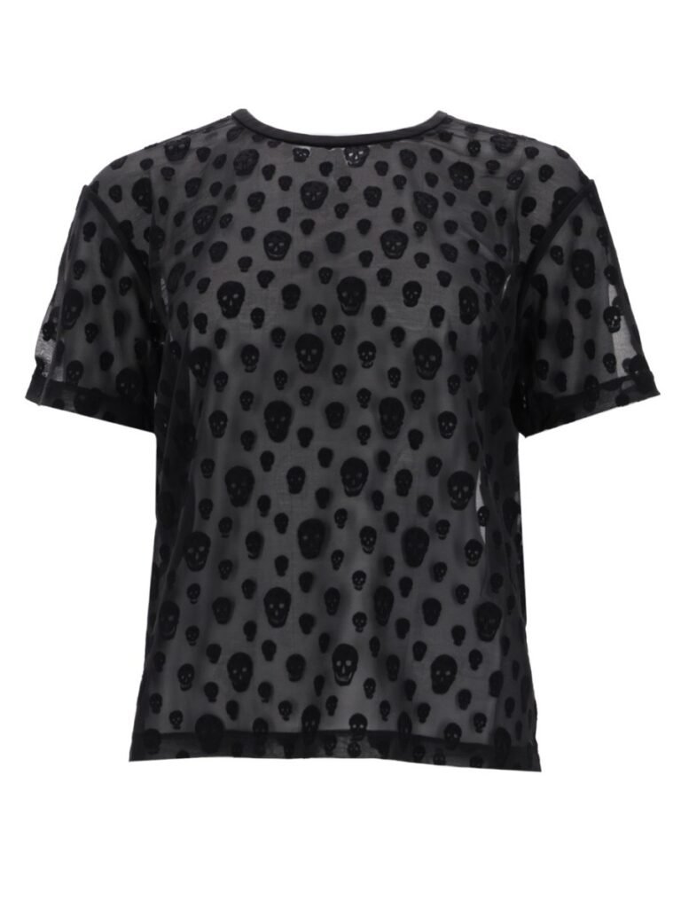 T-SHIRT WITH "SKULL" PATTERN