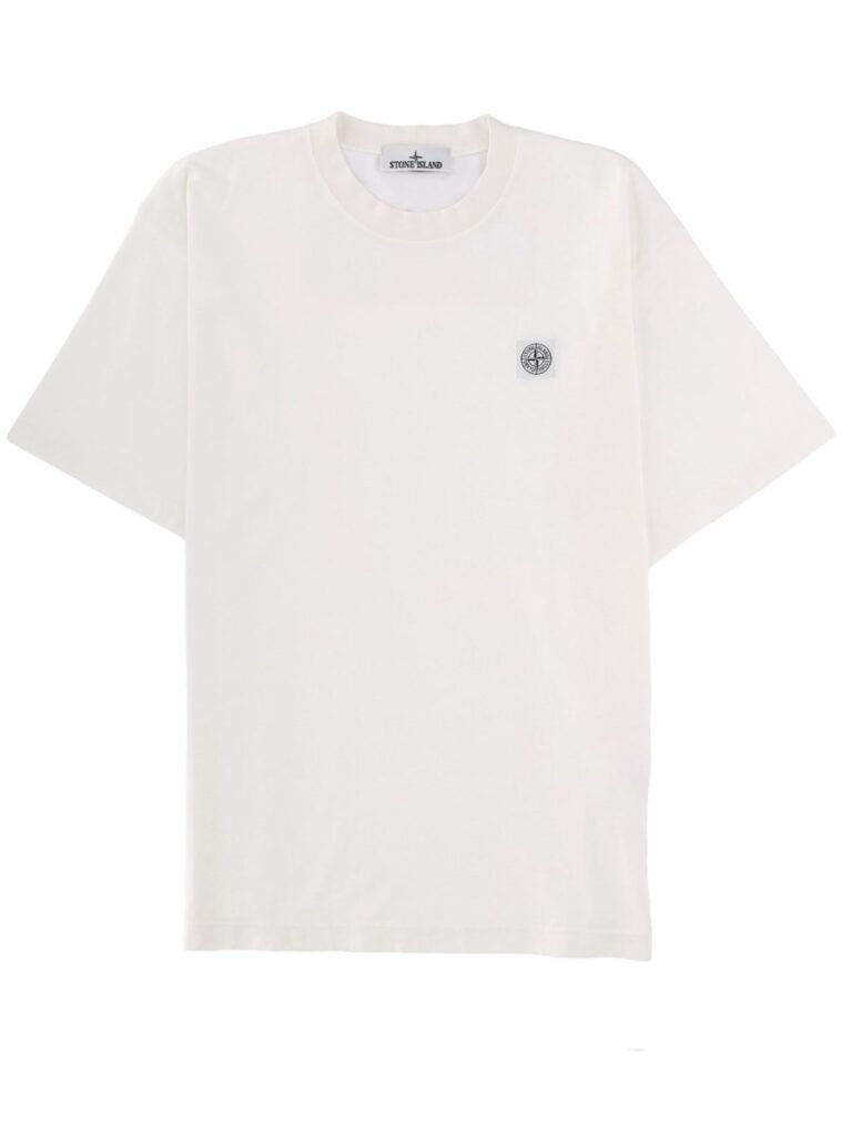 T-SHIRT WITH LOGO PATCH