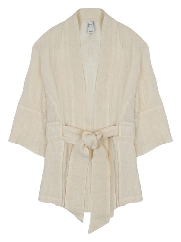 GIACCA KIMONO IN LINO