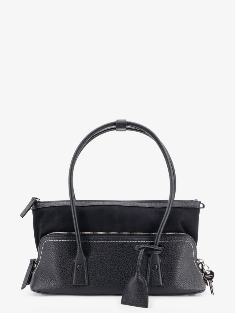 5AC Shoulder East West Leather Shoulder Bag