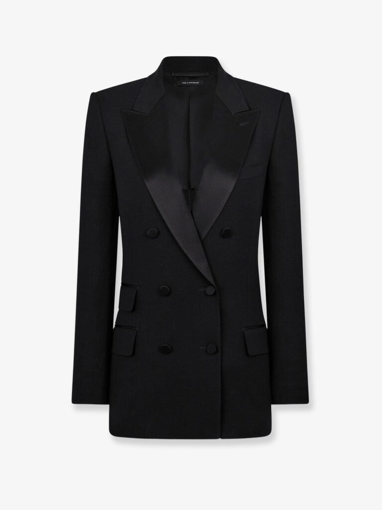 Wool Tuxedo Blazer