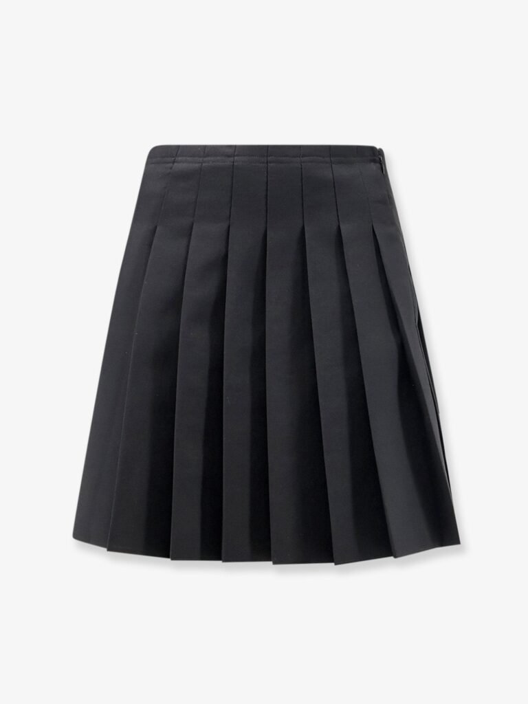 Pleated Mini Skirt
