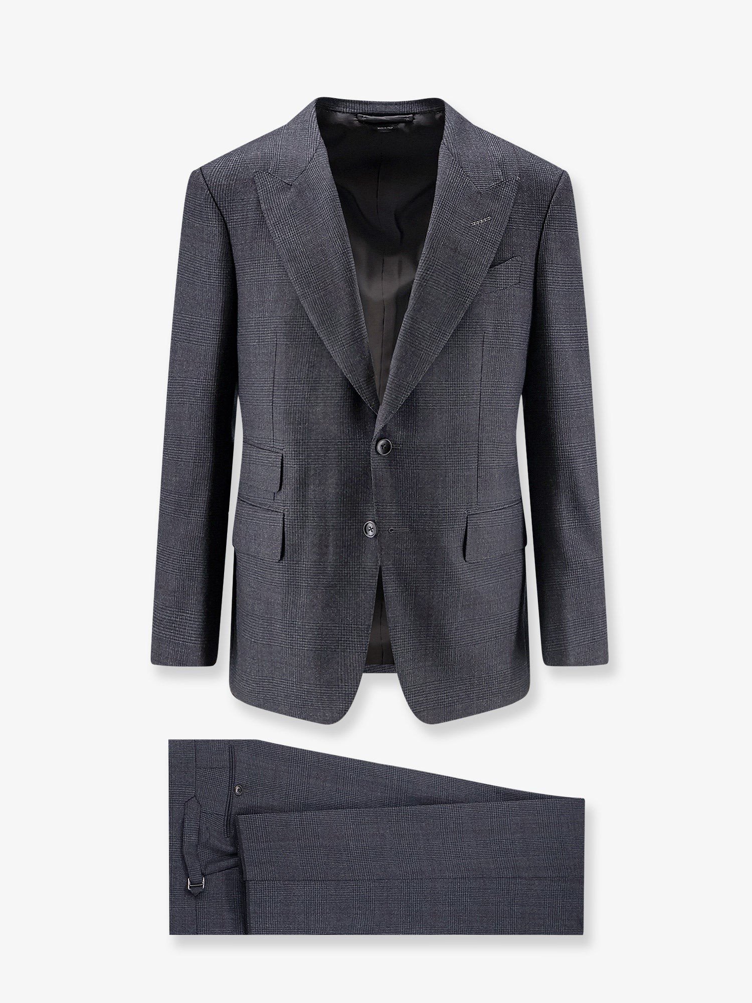 Single-breasted wool suit