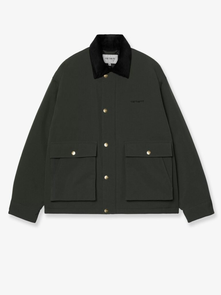 Quentin nylon jacket with embroidered logo on the front