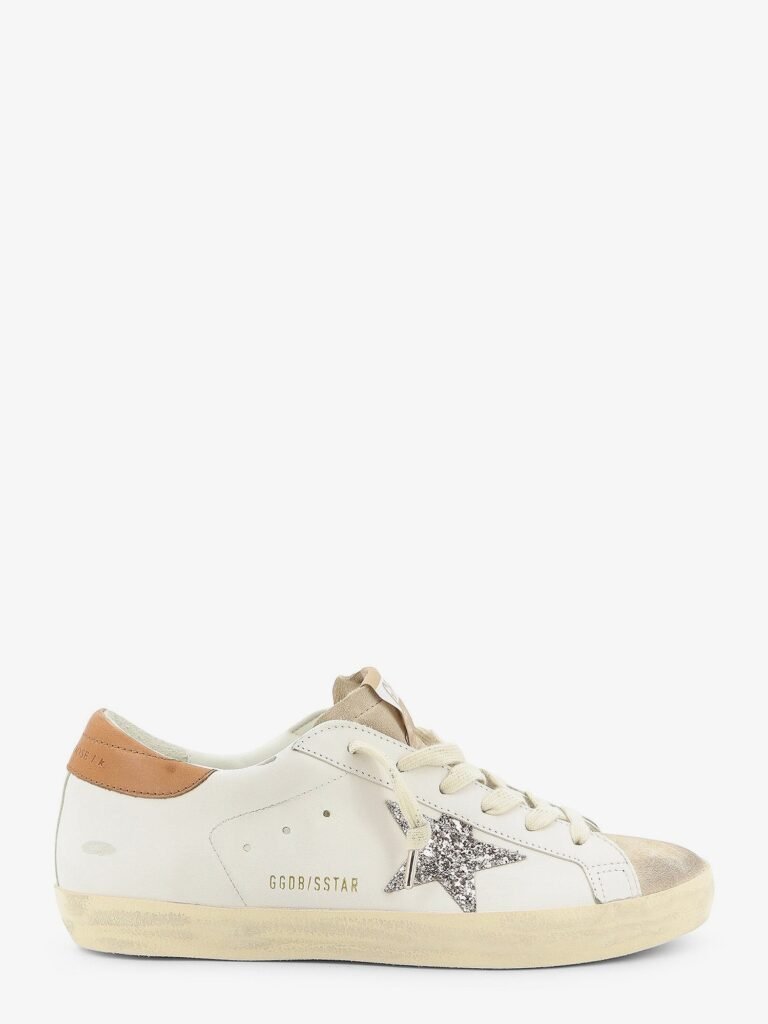 Super-star leather sneakers with iconic side logo
