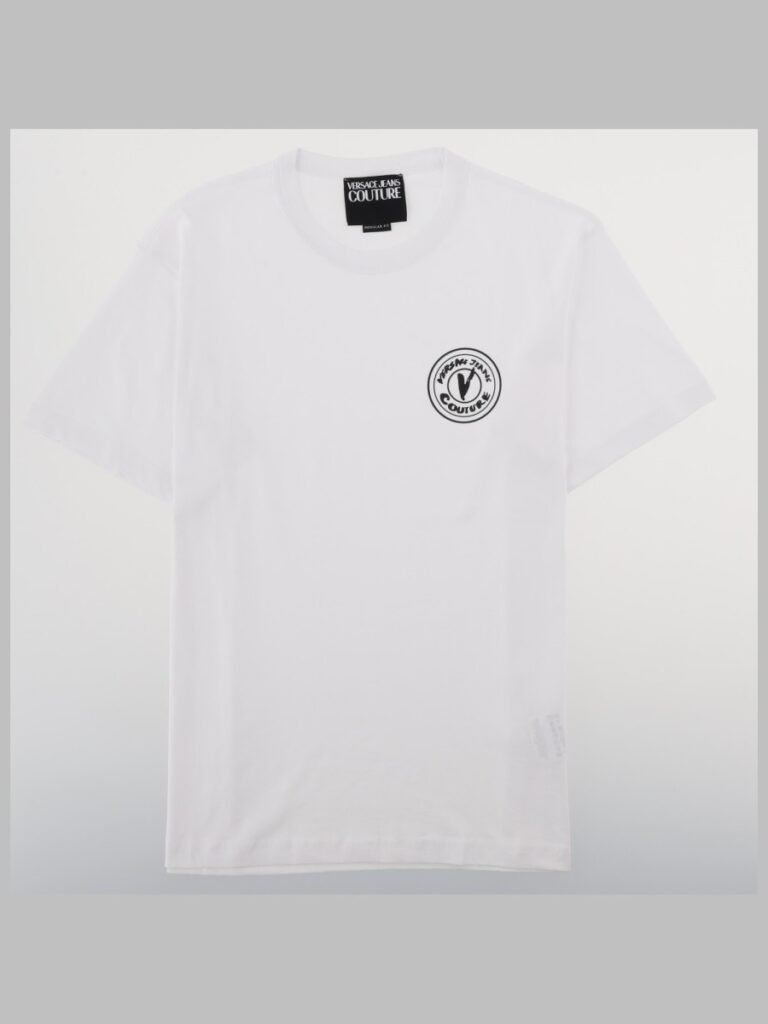 T-SHIRT CON "V EMBLEM" RICAMATO