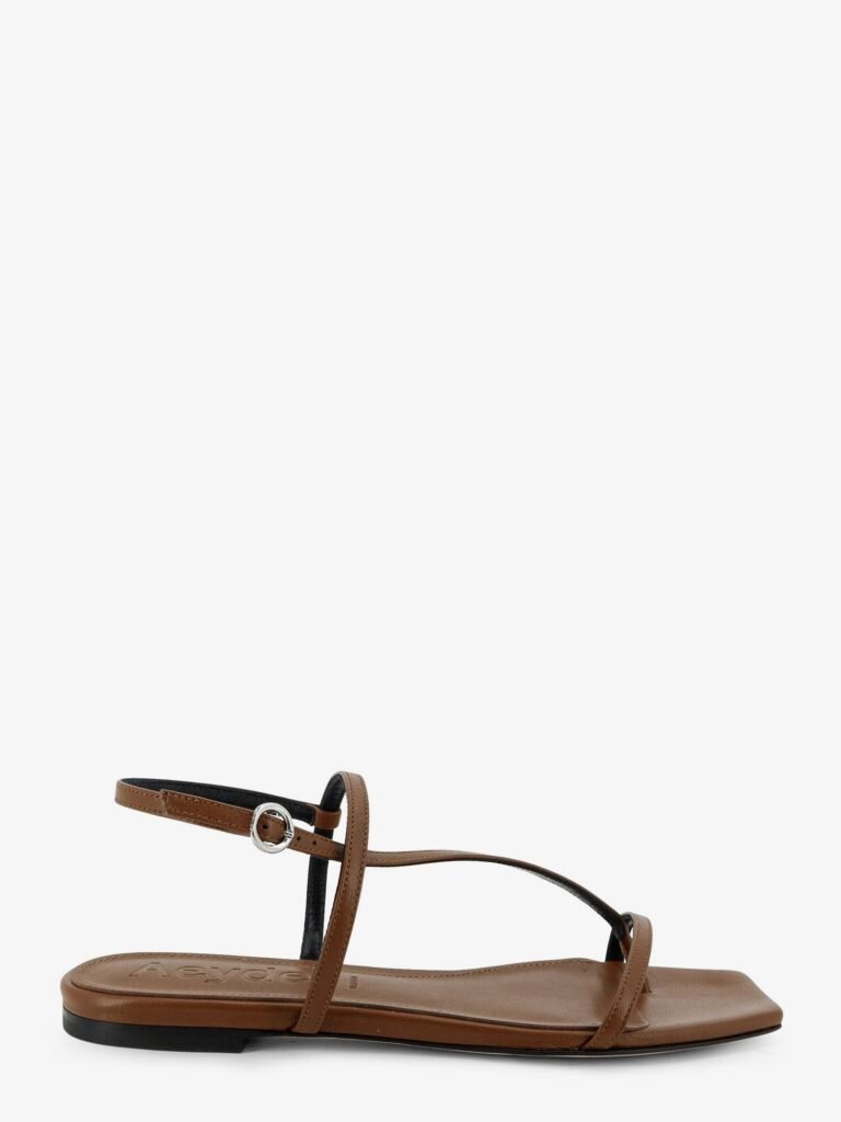 Ella flat leather sandals