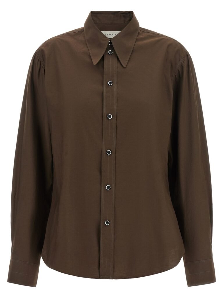 Pointed collar shirt