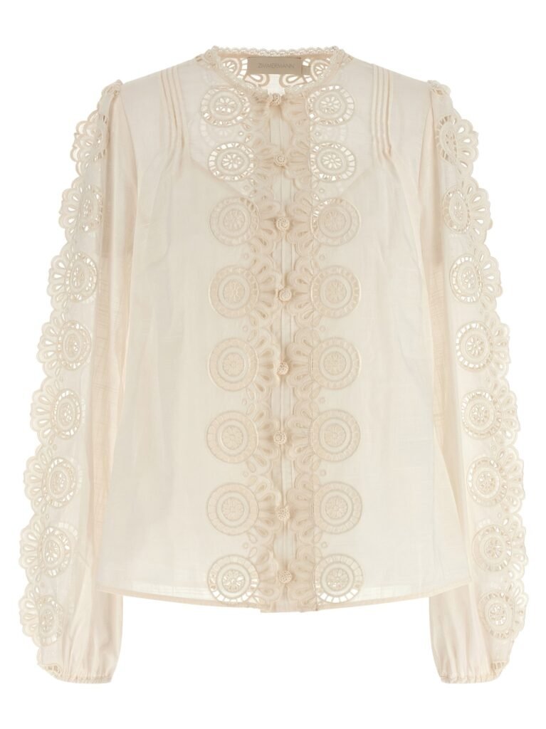 Lucky' embroidered blouse