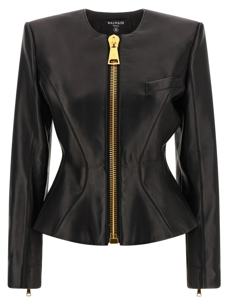 Leather jacket