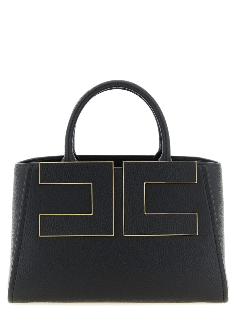 Maxi logo shopping bag