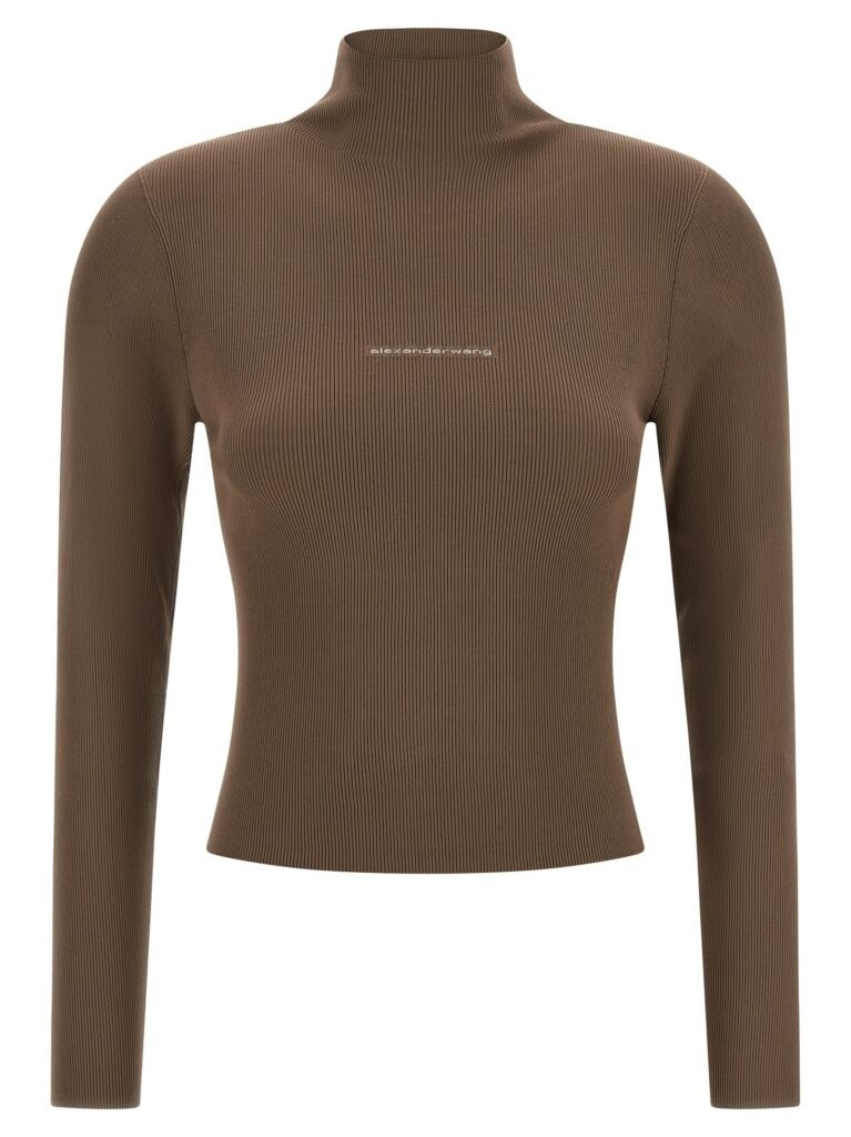 Logo ribbed sweater