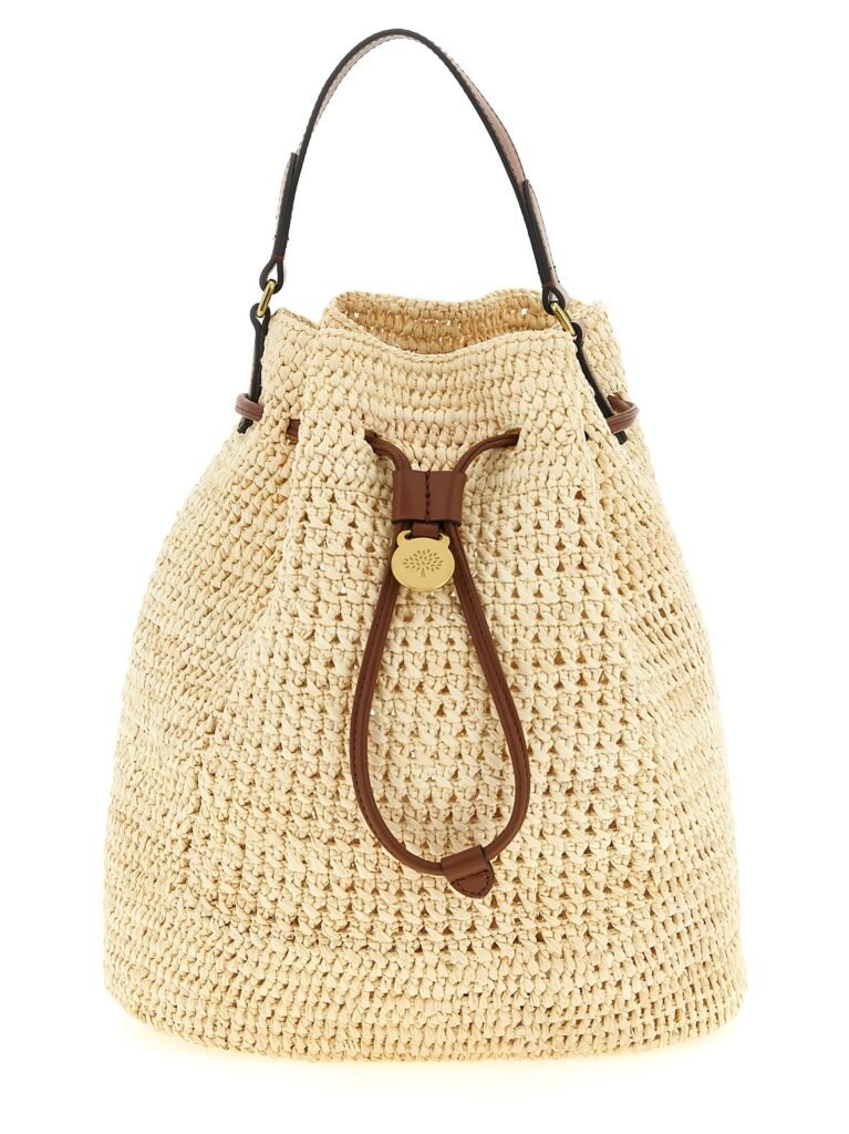 Crochet bucket bag
