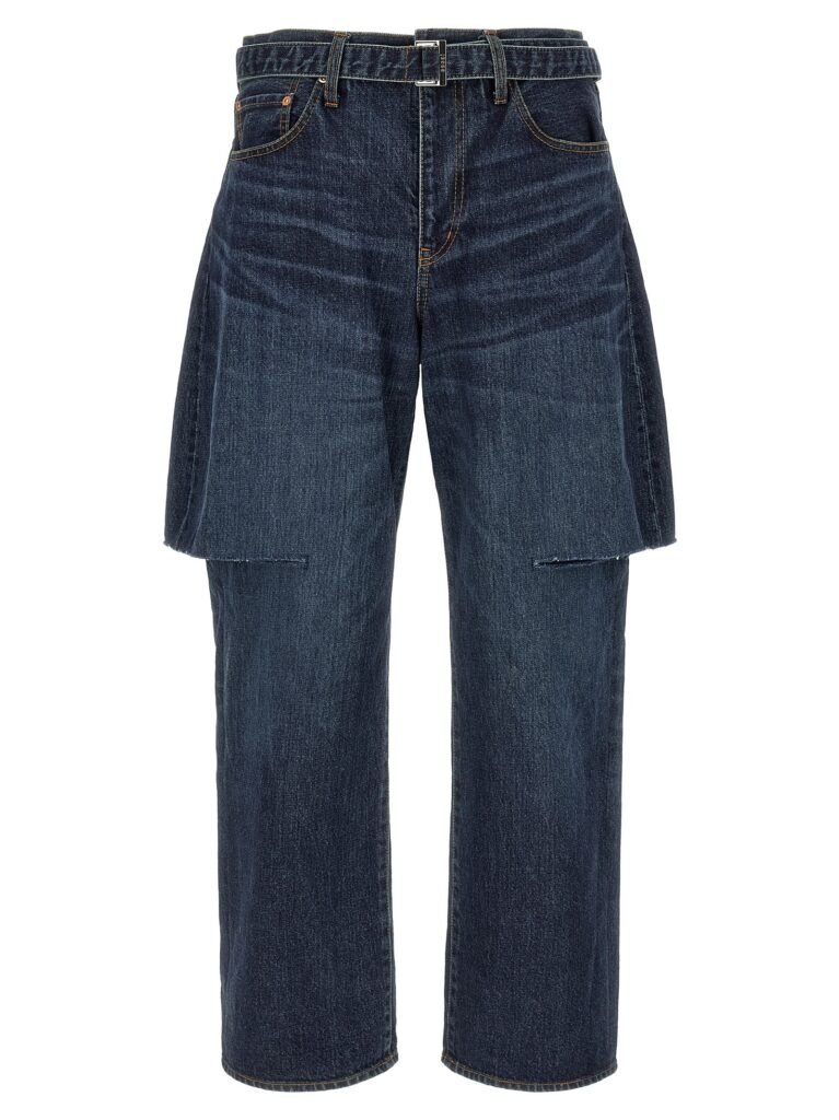 Cut-out jeans