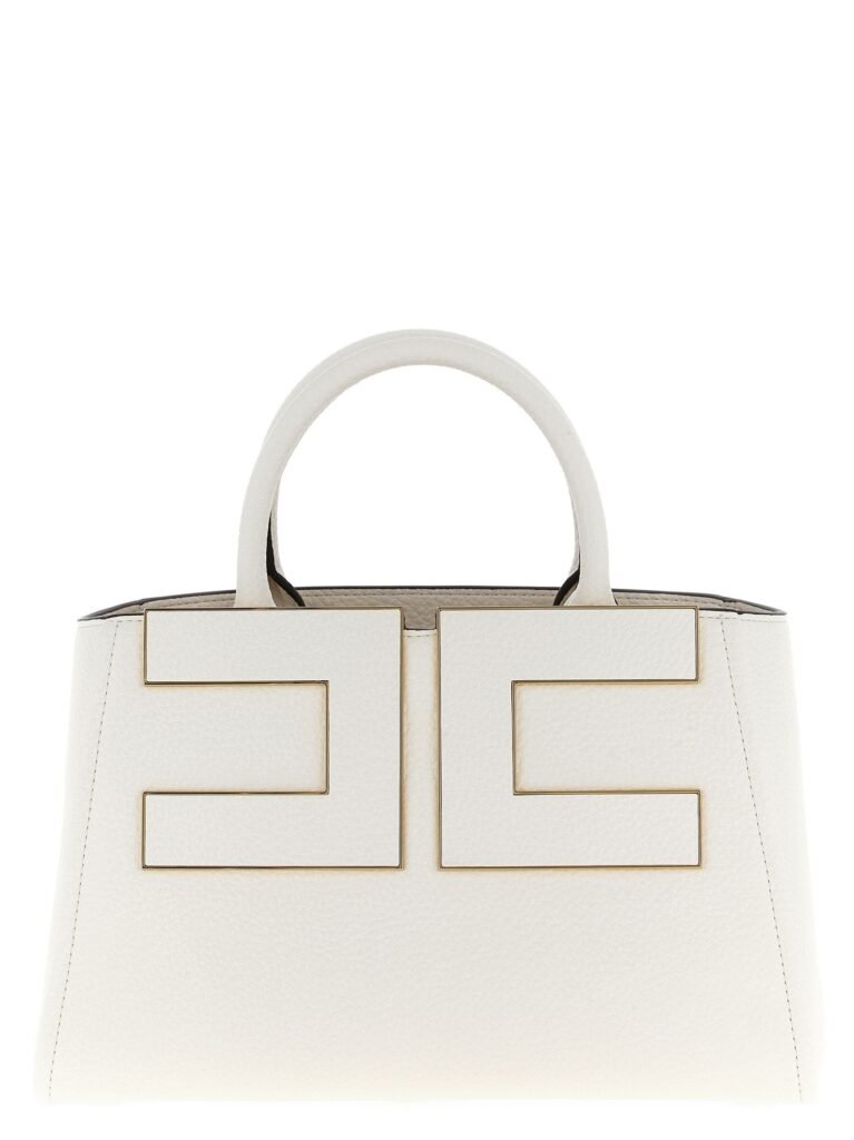Maxi logo shopping bag