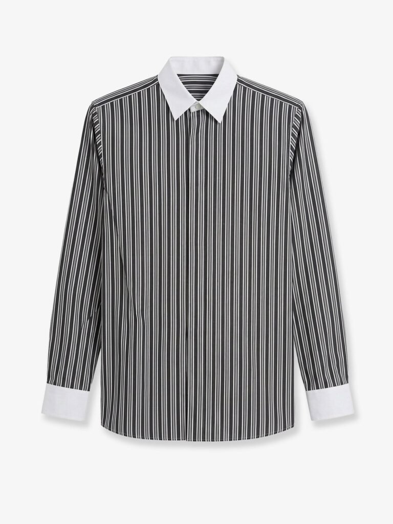 Striped cotton shirt