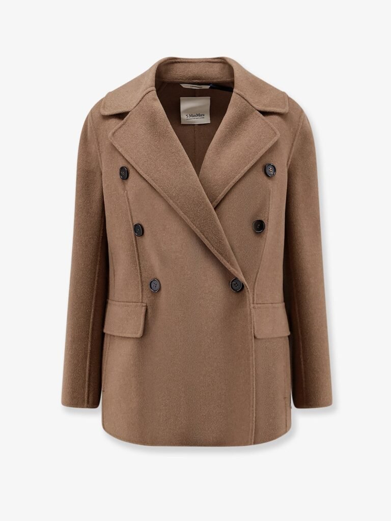 Smmrita virgin wool peacoat