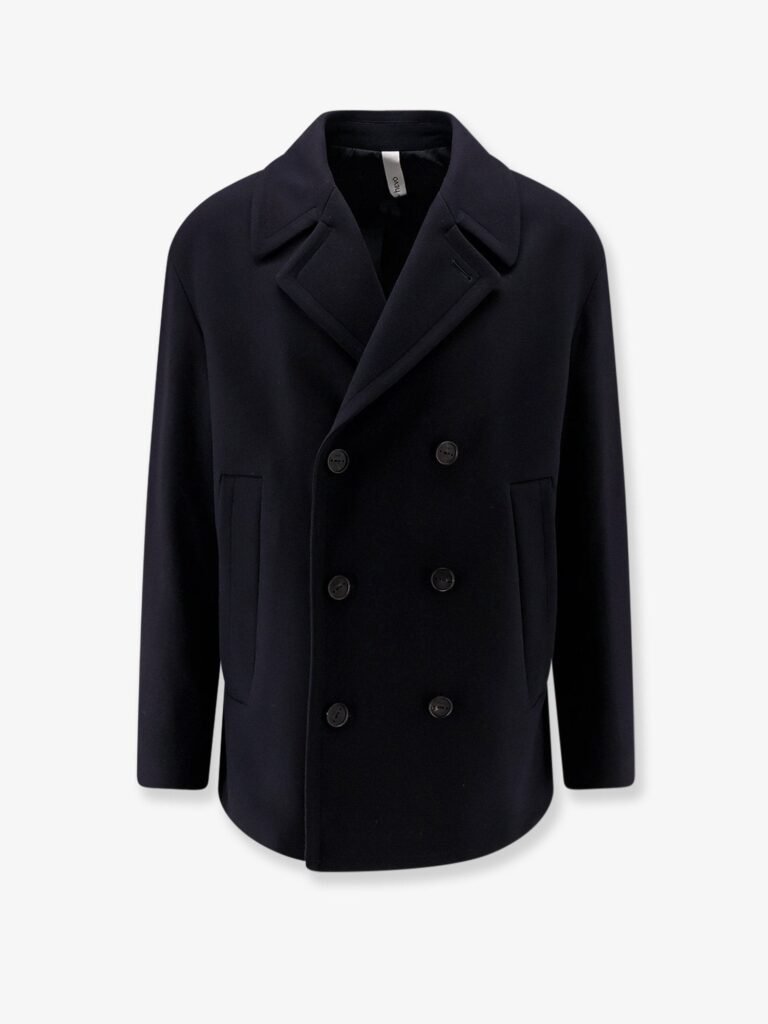 Orno virgin wool blend peacoat