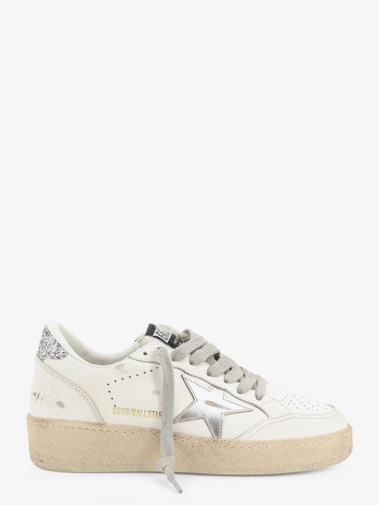 Ballstar leather sneakers with iconic side logo
