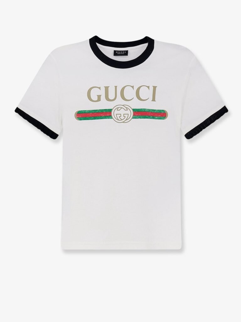 Cotton t-shirt with iconic print