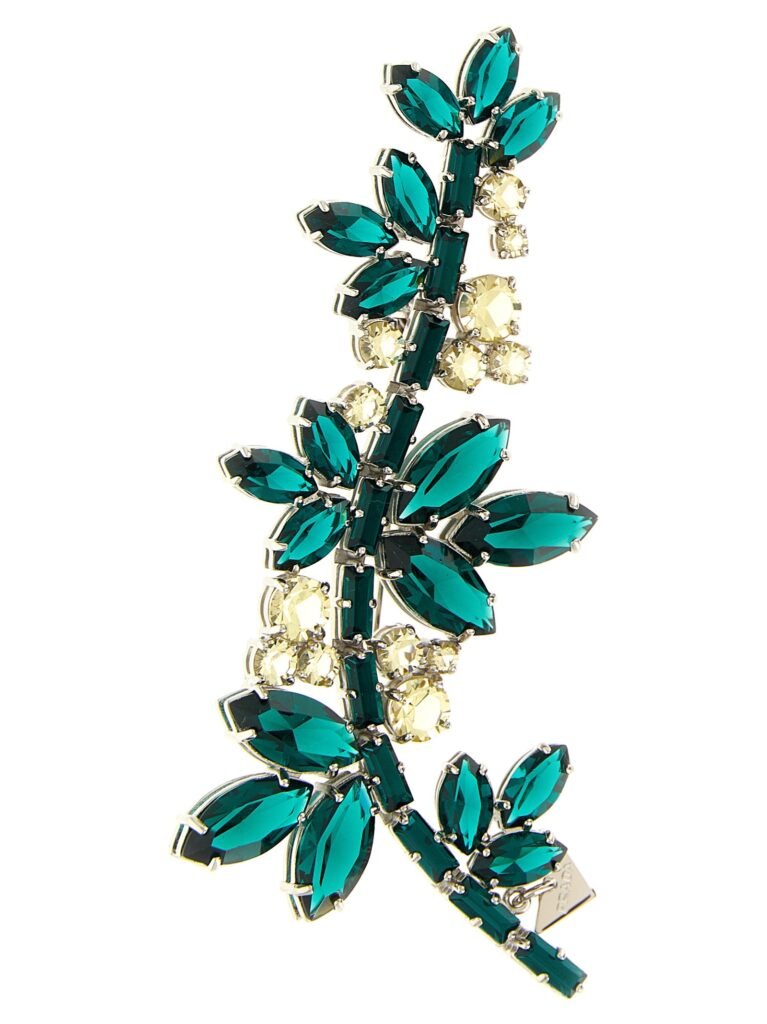 Crystal Flowers' brooch