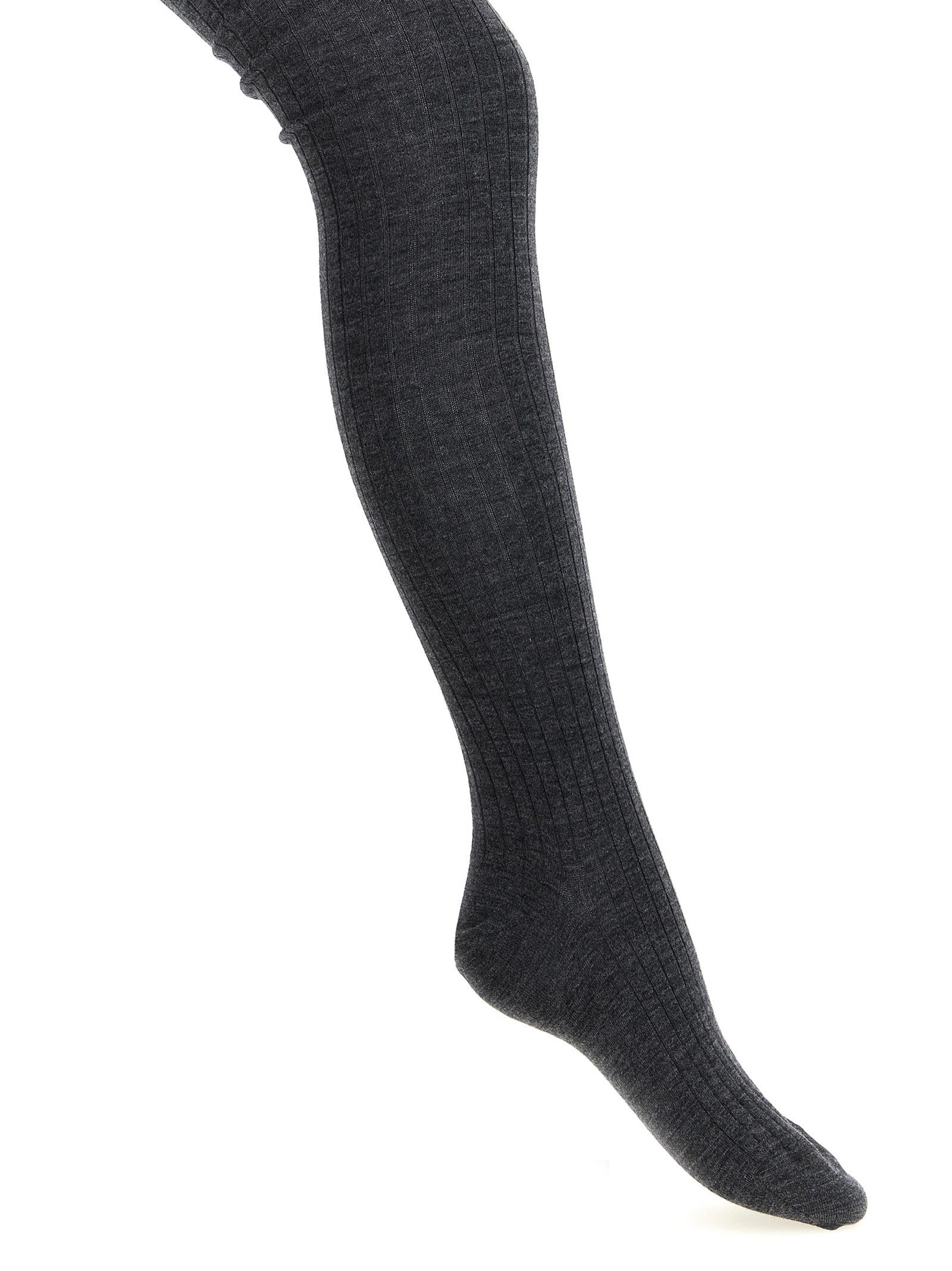 Ribbed tights