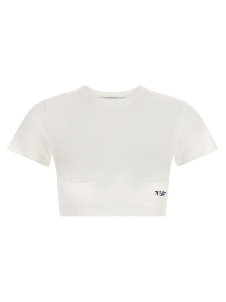 Bustier crop t-shirt