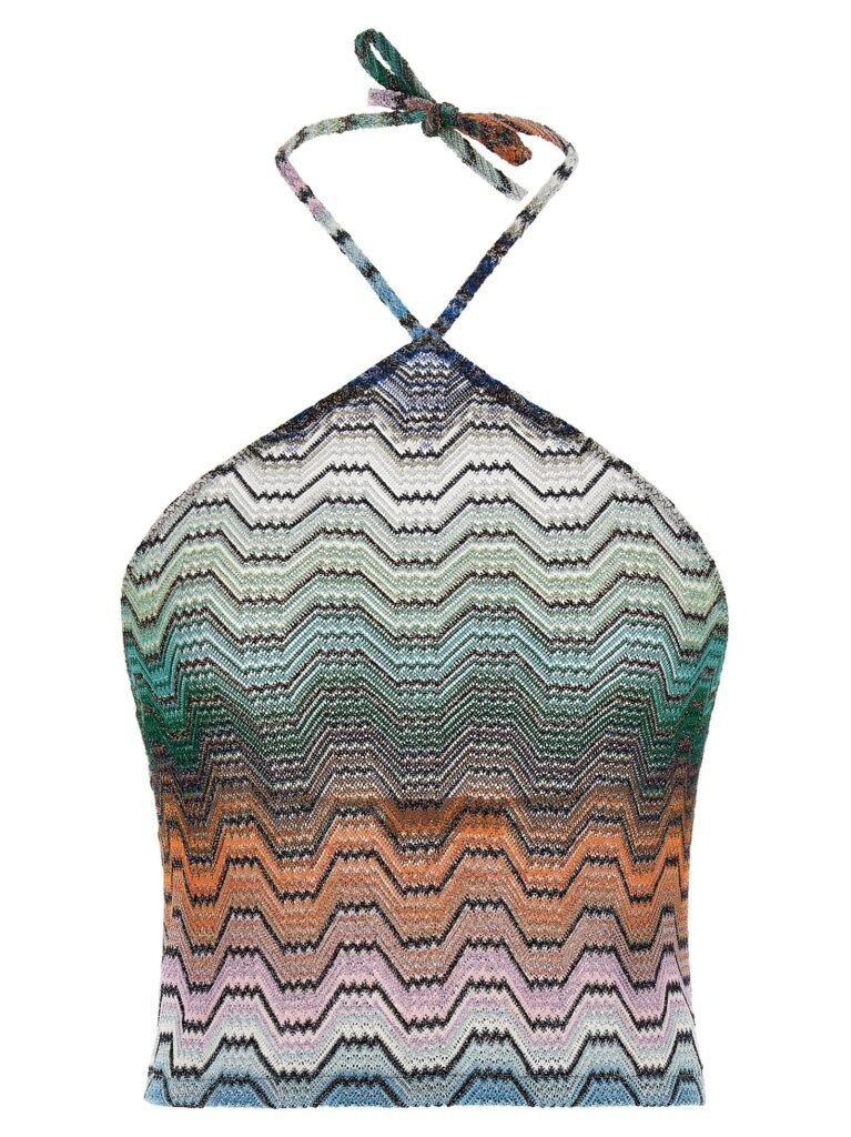 Zig Zag' knit top