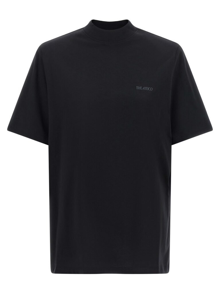 Mock-neck T-shirt