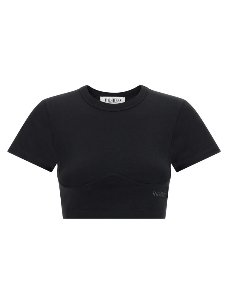 Bustier crop t-shirt
